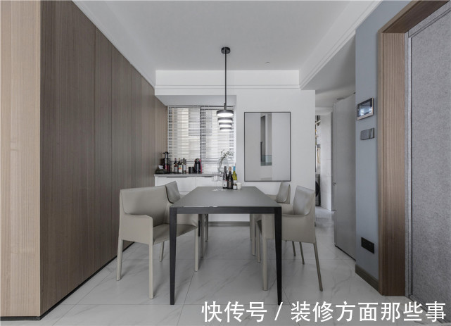一日三餐|130平轻奢风二居室,简约中透露着精致的时尚感