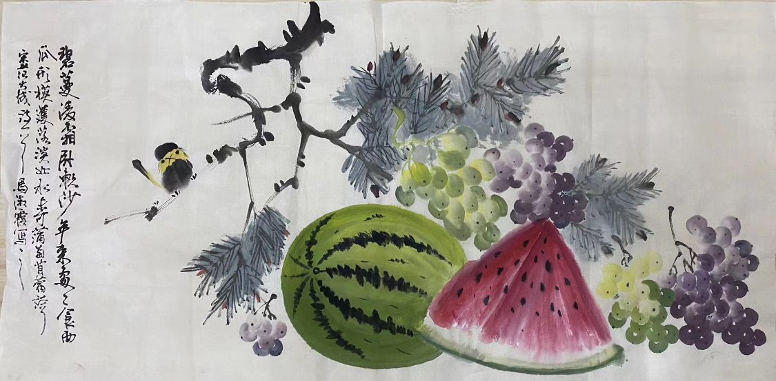 人物画!马淑霞国画作品请赏析