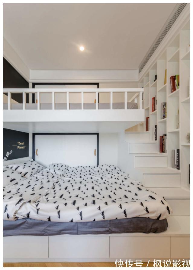 上下铺|同样是儿童房,机智的父母这样设计,怪不得熊孩子看完想住进去!