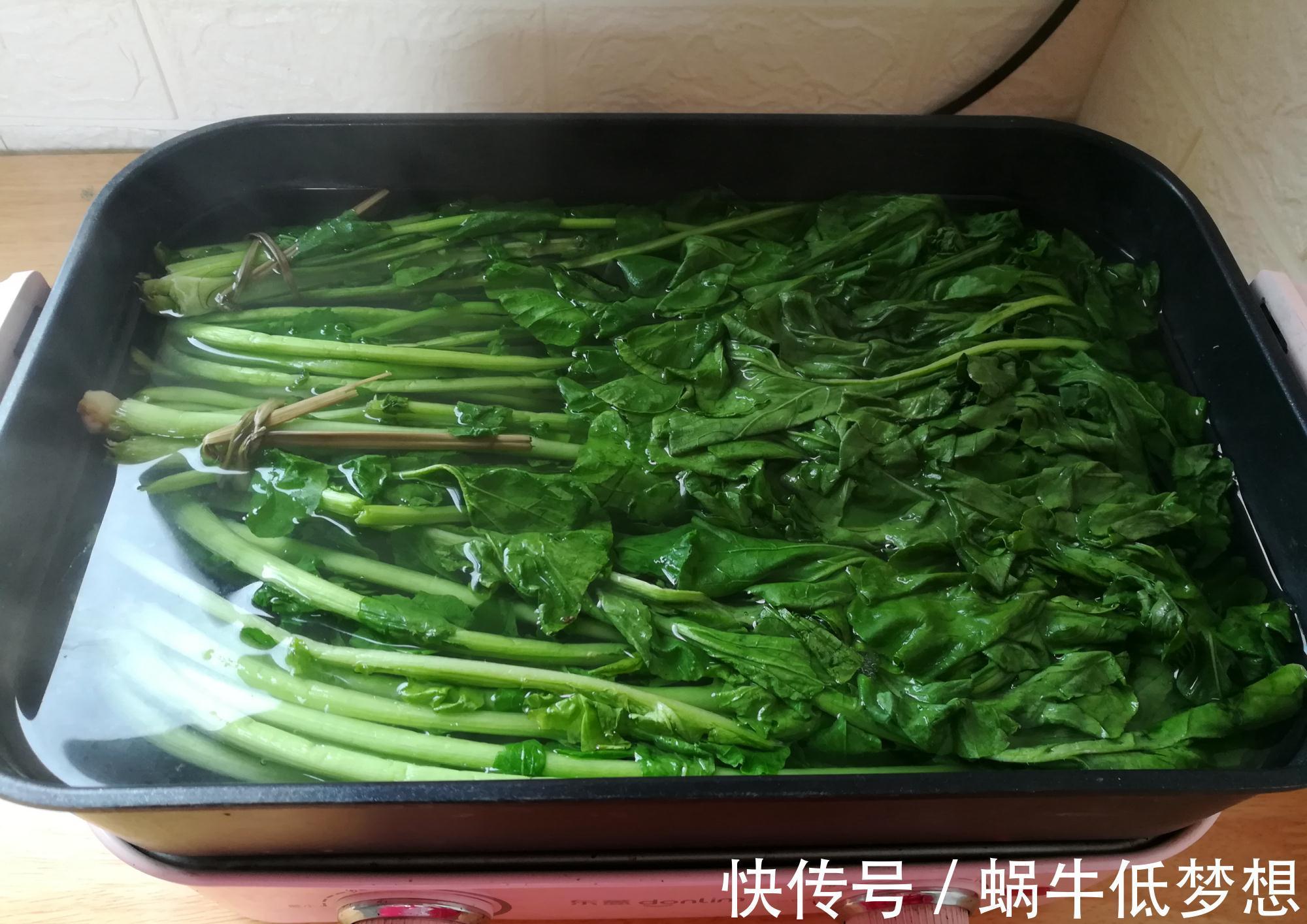 蔬菜中的“人参”，叶子营养极高，10月正鲜嫩，做成酸菜特下饭