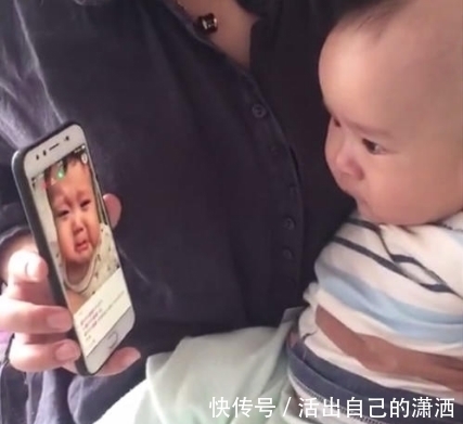 宝宝|爸爸给宝宝看了一个视频,宝宝的反应太过激动,妈妈看到后笑喷了
