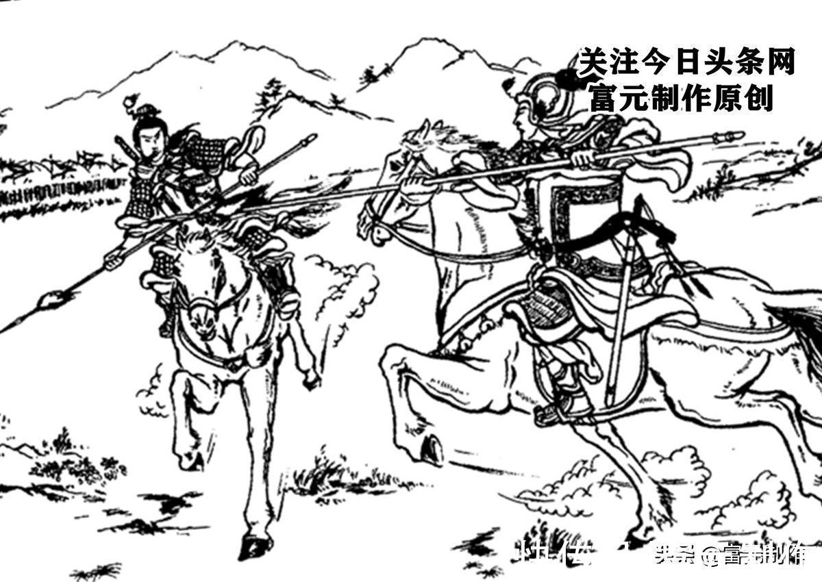 杨继业@少年勤练枪法怒战高怀亮的豪情杨三郎,舍身救杨八郎勇挑七员辽将