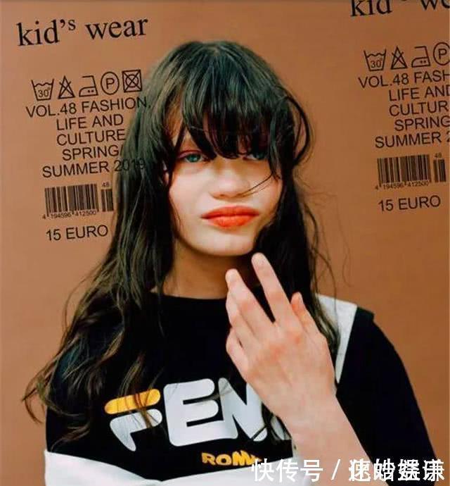 高级脸未必精致,9岁乌克兰女孩长着塌鼻子,却成为了超级模特