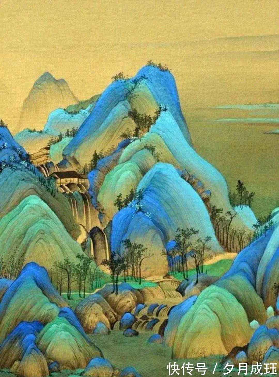 千里江山#今年春晚的舞蹈《只此青绿》让人对宋朝文化有了沉浸似的体验