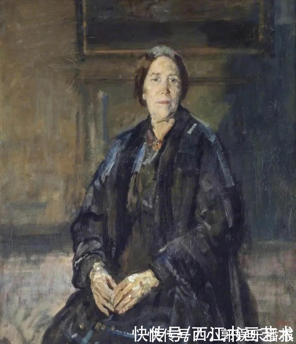 麦克沃伊&有质感的水彩肖像:英国画家亚瑟.麦克沃伊作品选