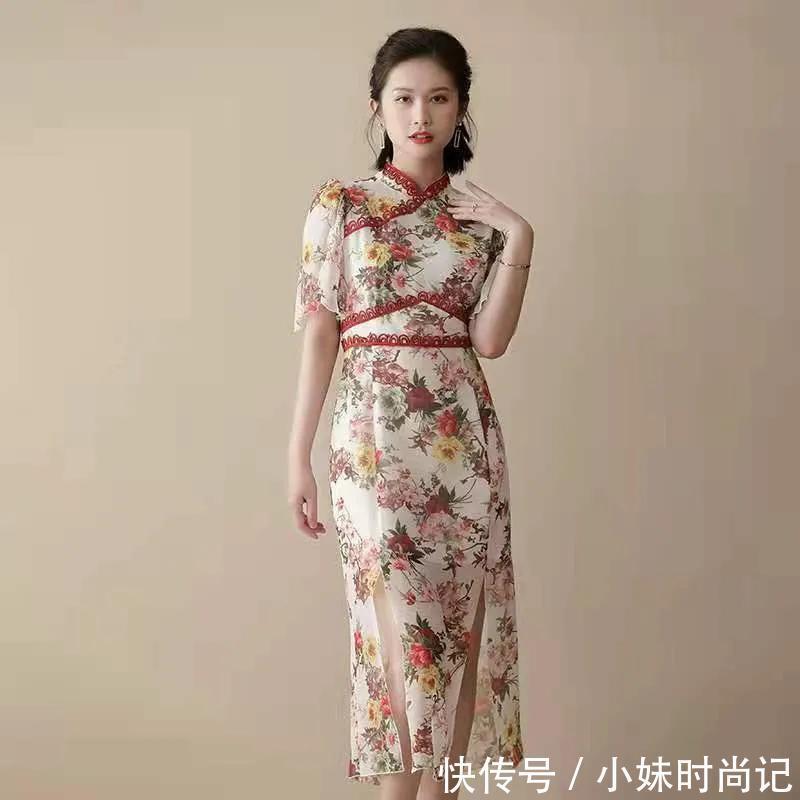 减龄|女人过了30要多试试这样穿旗袍,既得体不失大雅,减龄还有女人味