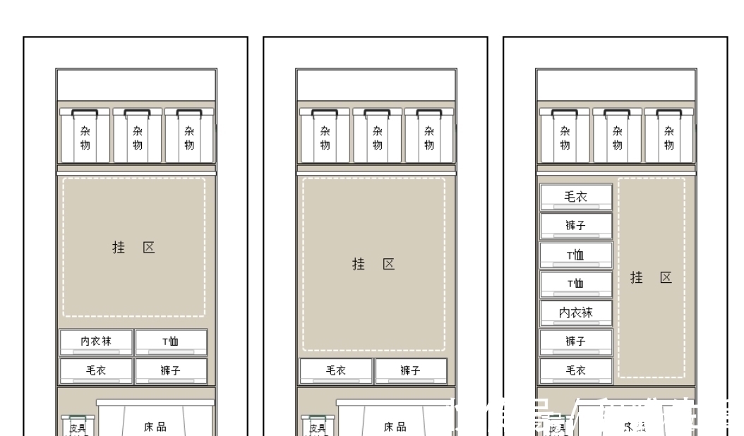 收纳|卧室不要再做衣柜，学习日本人做“壁橱”，收纳力强又好用