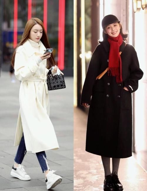 讲真，穿大衣就服街拍达人！她们的“大衣穿搭”，时髦高级又好看