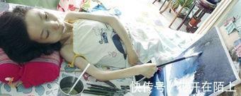 油画&故事:“病床上的梵高”张俊莉瘫痪卧床37年,努力绘出精彩人生