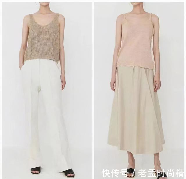 直筒裤 秋季“裸色系”穿搭有多美?参考这16套搭配