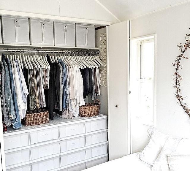 壁橱|卧室不要装大衣柜了，如今都流行这样设计，省钱好看又实用！