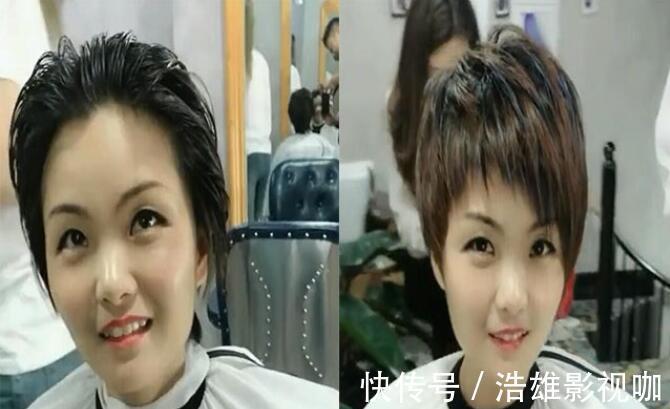 案例|35岁女人剪发后减龄又可爱,3个案例知道,减龄瘦脸还是短发好
