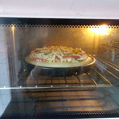 披萨饼|培根青椒披萨