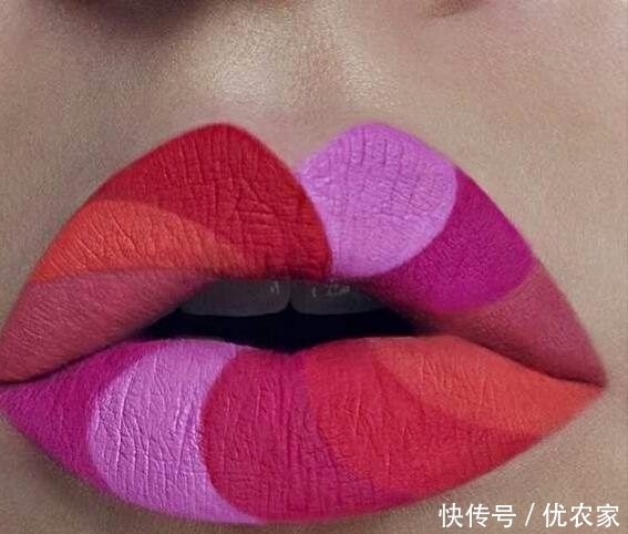 嘴唇|这些女孩的嘴唇被化过妆后,你还舍得亲上一口吗?
