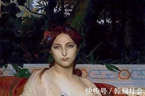 哈姆雷特#见证实力!法国新古典主义学院派画家,亚历山大·卡巴内尔的油画