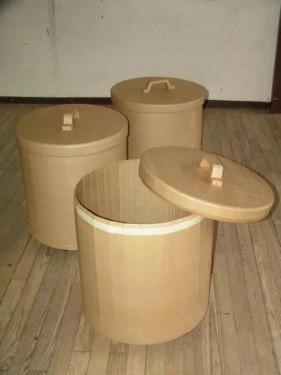 瓦楞纸|家里厚纸箱，以后统统留下来，一通粘贴，竟然连家具都不用买了