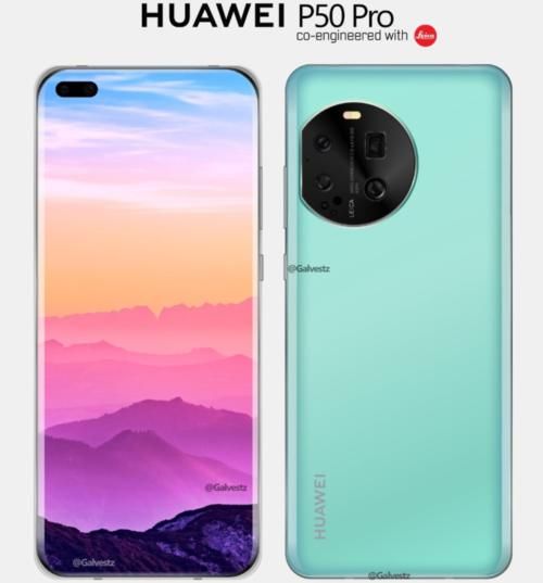前所未见|华为P50全新外观形态专利被“扒出”，摄像头造型前所未见！