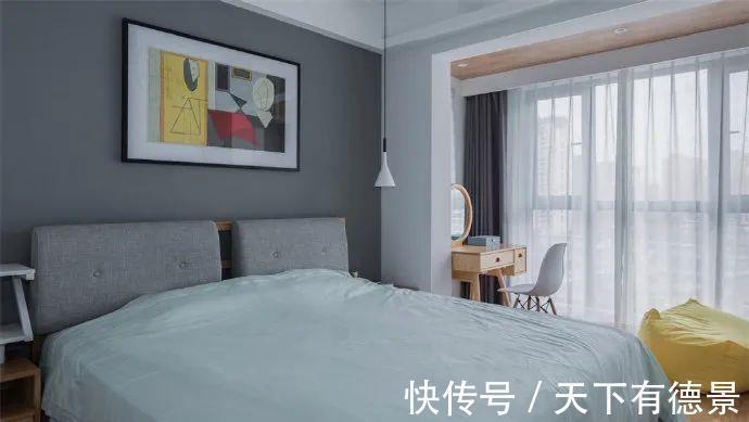 套房子|86平米小户型,进屋被迷住,全屋宽敞明亮,客厅把书房打通最明智