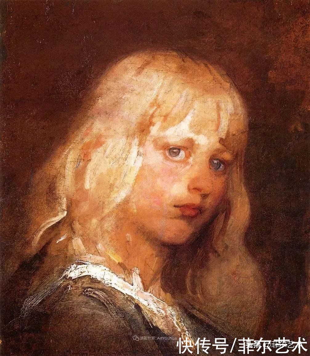 人物|空灵的天使，精美绝伦~雅培·翰德逊·泰勒女性人物油画作品欣赏