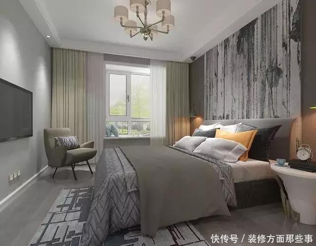 色调|81平现代风在白咖灰中加入少许亮色点缀,效果居然还不错