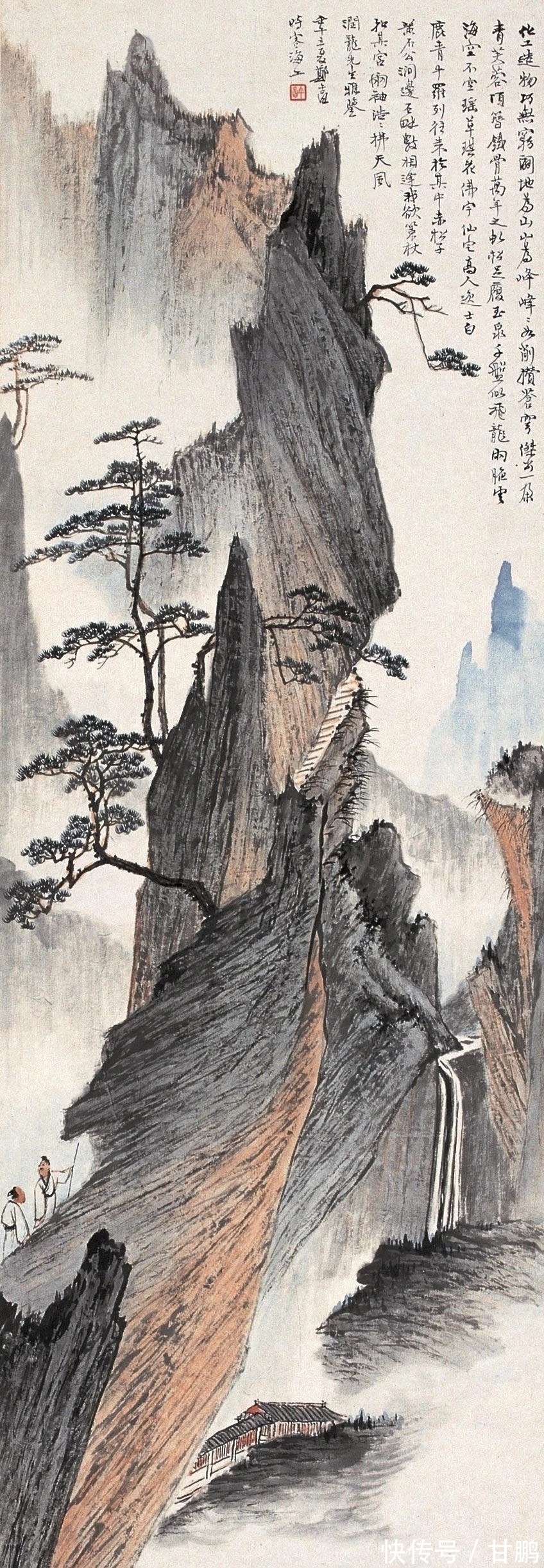 山水画&小处精微，大处酣畅｜郑午昌山水画