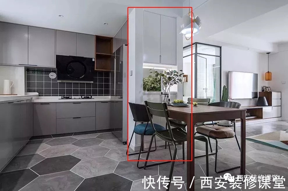 空间|牺牲墙体镶嵌收纳柜,实用而且好看