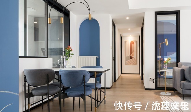 背景墙|看她家的配色,像吃了一口甜而不腻的糕点~