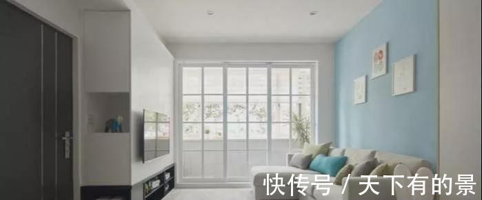 客厅|90后妹子的家真漂亮,客厅装修可爱舒适、还有个漂亮的阳台