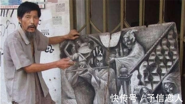 沉迷#大爷沉迷画画40年,画到妻离子散,作品却遭批:没资格进美协