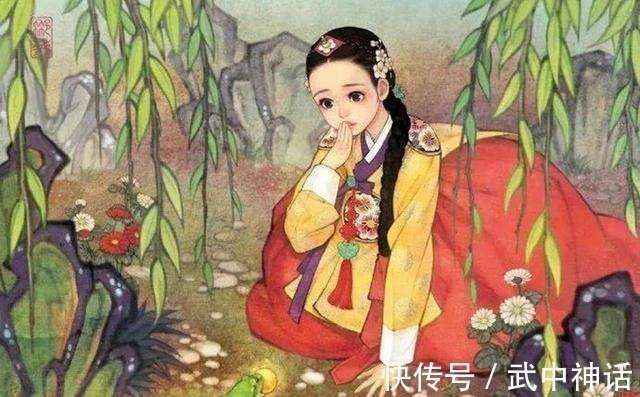 蒂安娜|当迪士尼角色穿上韩服，白雪公主气质优雅，小红帽和大灰狼好般配