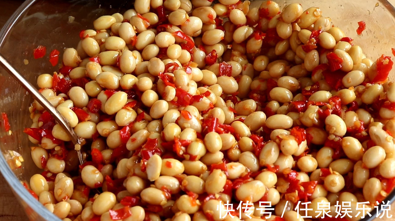 下饭|黄豆别再打豆浆了，教你一个更营养的做法，香辣开胃下饭，超好吃