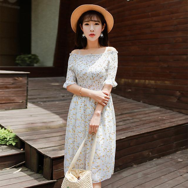 一字 连衣裙不用多,今年最流行的就是这几款