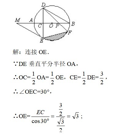 中考要想“圆”满成功，那你就必须学会自“圆”其说