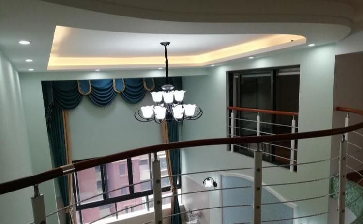 阁楼|老公坚持买顶楼，完工后还挺实用，一层变两层，尤其客厅，漂亮