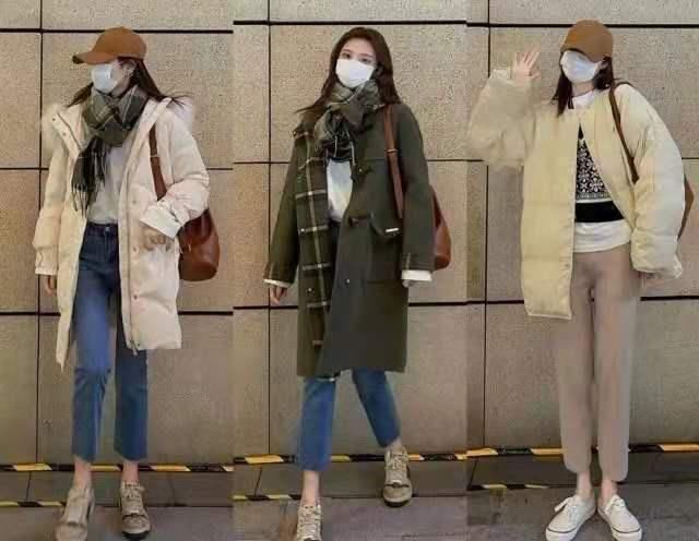 寒冷的冬天，这样穿外套显高又时髦，小个子女生太值得借鉴了