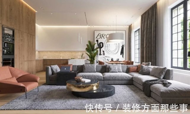 两厅|90平三室两厅装修 原感自然的温暖