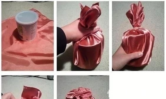 一块布打两个结,变身大容量高颜值收纳包,几十种折法好强大