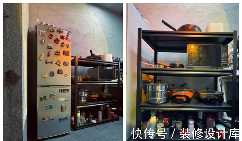 置物架|小夫妻没钱装修直接住毛坯房，却布置得超温馨！网友：这生活羡慕