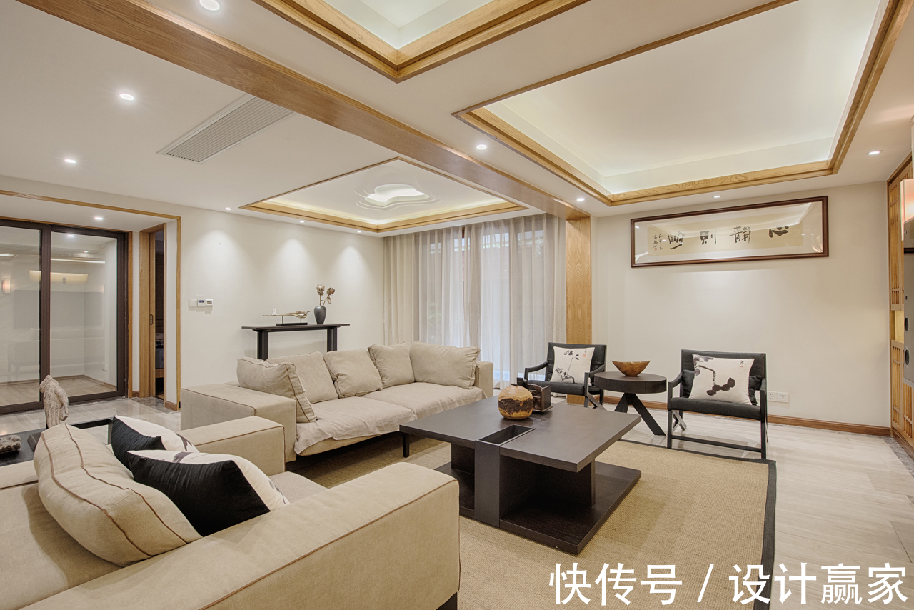 灰木纹|480㎡禅意空间，日式实木别墅，自然和谐宁静的家