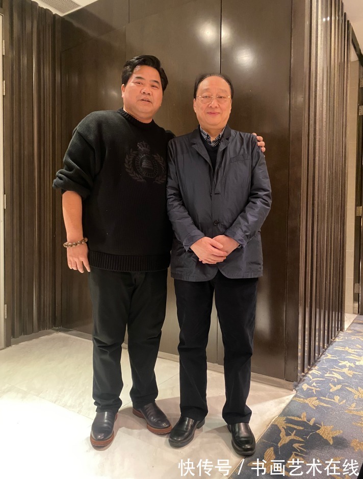 墨画&著名国画大师朱祖国与众多知名好友合影你肯定没见过!