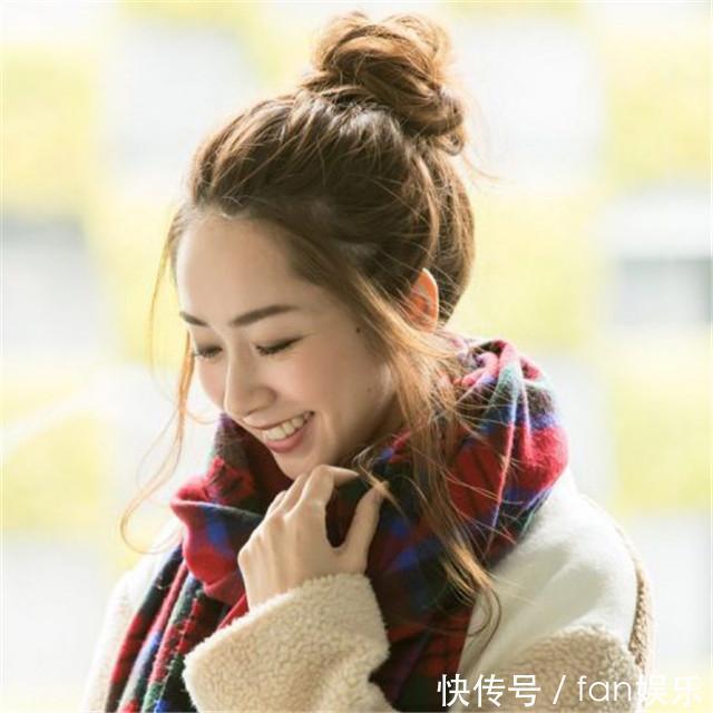 从日网上收集到的,3款适合秋冬季丸子头,时尚又百搭