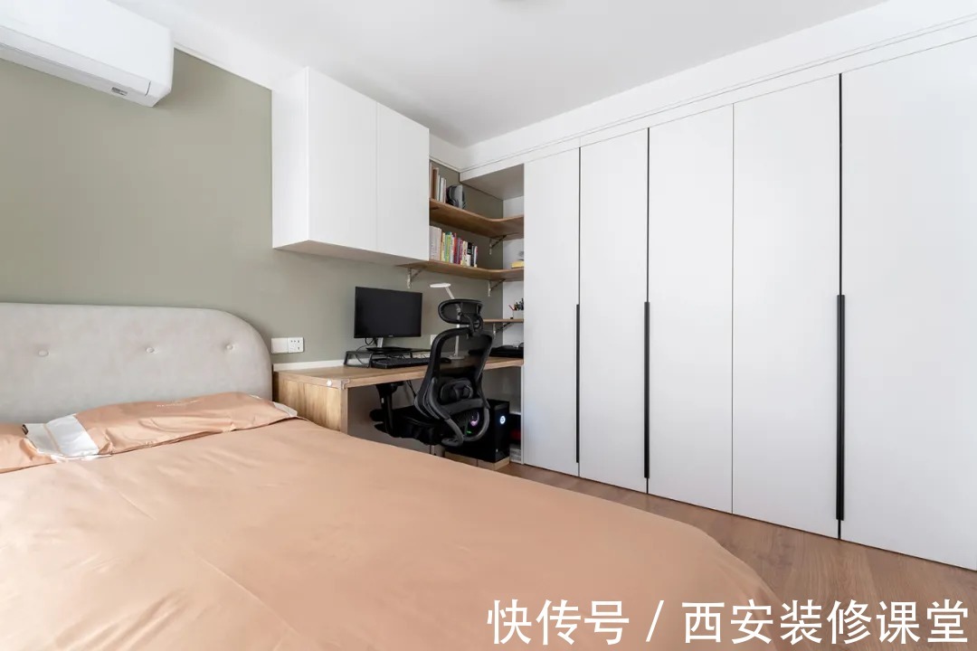 餐厅|90㎡两室简约,超级收纳不过时