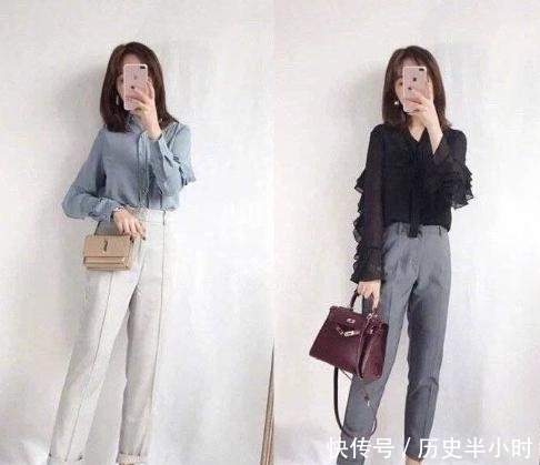 示范|春装显高示范,提升腰线可甜可咸,上班、约会两不误