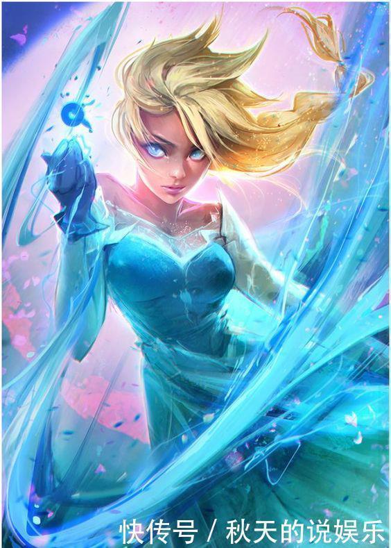 茉莉公主|以油画方式打开迪士尼,艾莎反派即视感,康蒂公主原来可以这样美