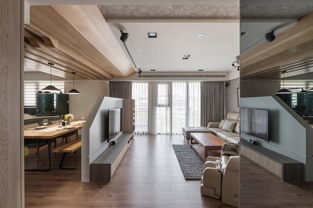 餐厅|客厅与餐厅一体式设计该如何区分5种经典设计法,新格局更惊艳