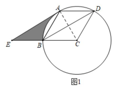 阴影|一道与圆有关的综合题，求阴影部分的面积，推出特殊角度是关键