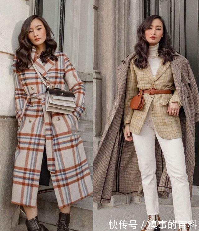 毛衣 这位亚裔博主好会穿,普通日常款穿出优雅高级范,减龄又气质!