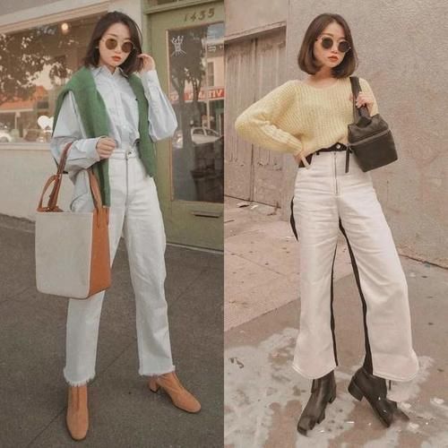 155cm女生教科书式穿搭，看起来像165cm，时髦又好看，值得借鉴