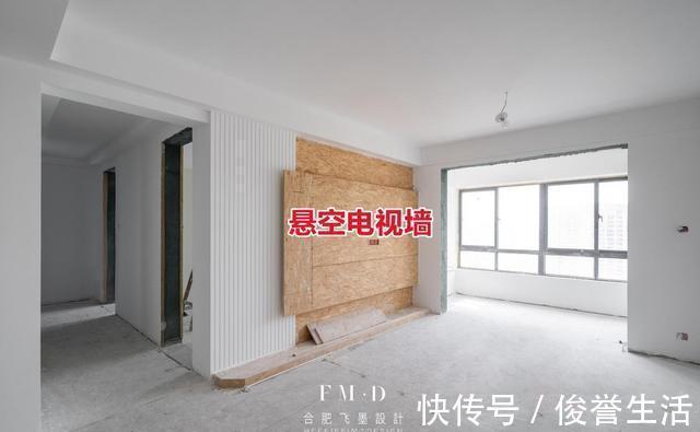 石材|我家电视墙好看,那是下了功夫的!欧松板凸出10公分挂石材,耐看