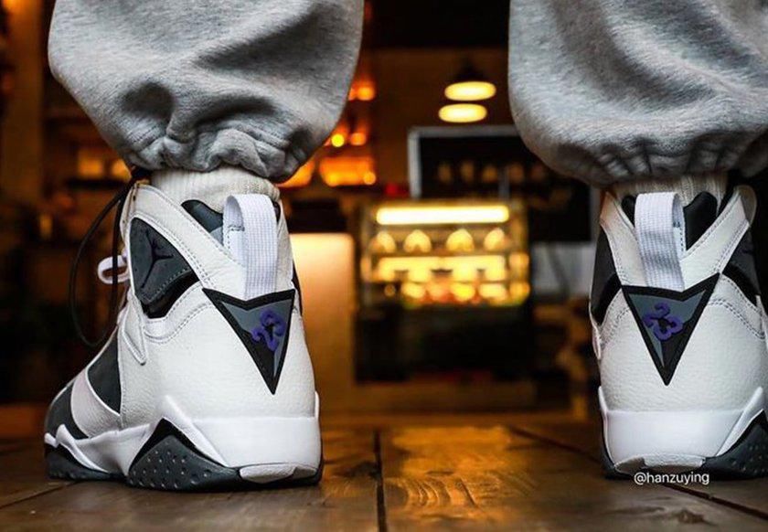  首次上脚释出！Air Jordan 7 “Flint” 复刻版依旧帅炸！